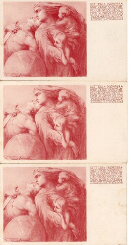Cartoline biglietti lotteria - cartoline,