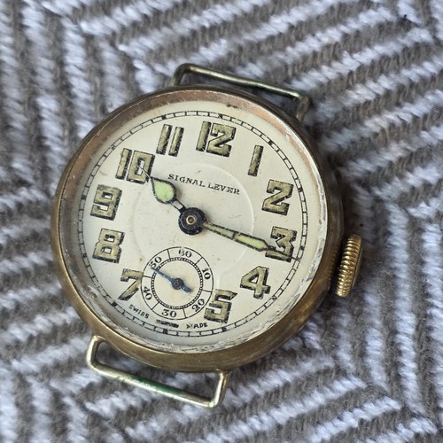 Signal lever trench - trench, watch