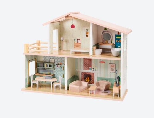 Casa delle bambole legno - casa,