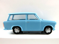Busch 53200 Trabant P601 Universal (1966) in blu pastello 1:87/H0 NUOVO/CONFEZIONE ORIGINALE 