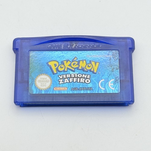 Pokémon zaffiro game - boy,