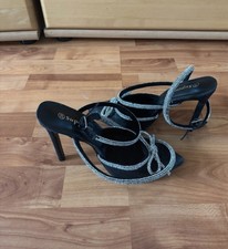 Tacchi neri glitterati