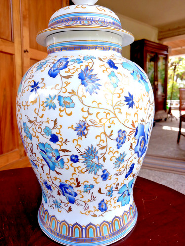 Vaso porcellana decorato - decorato, a