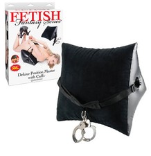 Cuscino dell'amore bondage con manette professionali sexy costrittivo bdsm black