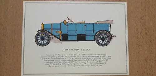 Stampa 1910 24hp 20 30 - , hp