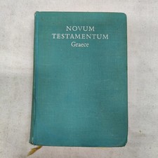 Rare Novum Testamentum Graece