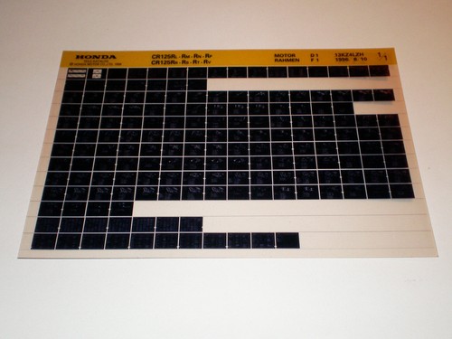 Microfiche catalogo ricambi - catalogo,