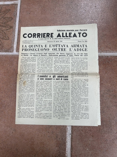 Corriere alleato - corriere,