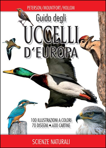 Guida degli uccelli europa - guida, d'europa