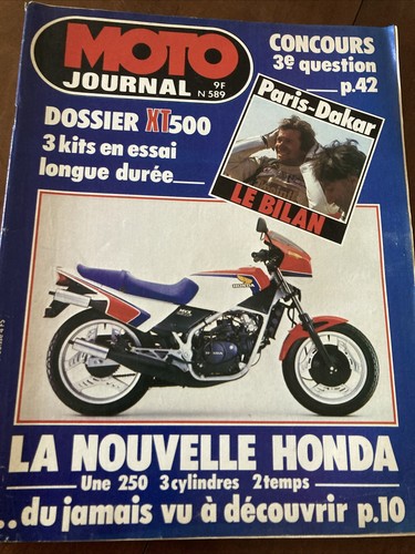 Rivista moto journal 1983 589 - 1983,