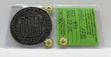 RARA MONETA ARGENTO PIASTRA DA 120 GRANA DI NAPOLI 1786 (FERDINANDO IV) "BB/BB+"