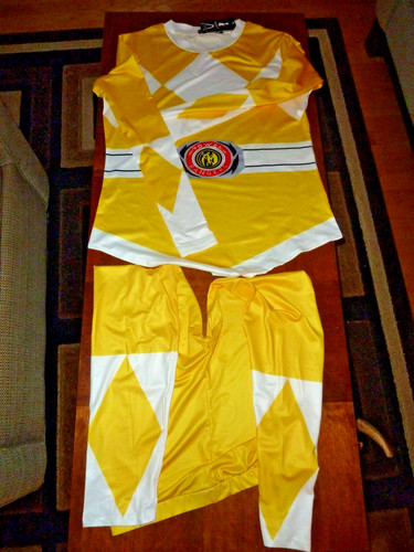 Costume ranger giallo donna - giallo,