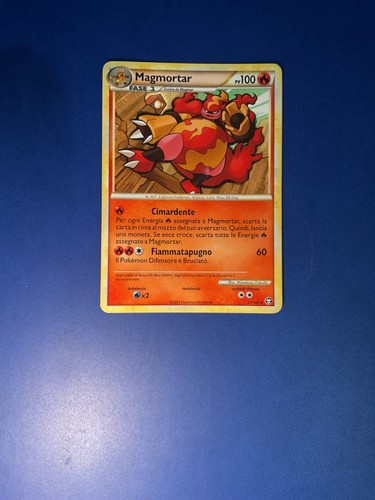 Carta pokemon magmortar 102 - carta,