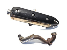 MARMITTA COLLETTORE PIAGGIO BEVERLY 500 ANNO 2002 2006 25.000 KM PROTEZIONE ROTT