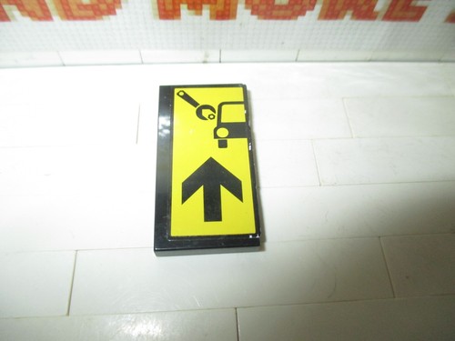 Lego tile plate 2x4 - 1x,