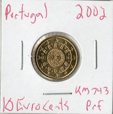 Moneta Portogallo 10 Centesimi