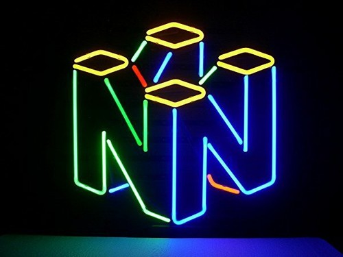 Insegna luminosa neon gioco - luminosa,