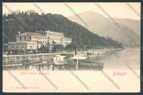 Como bellagio cartolina - como, lq1986