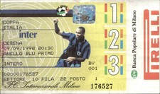 Biglietto stadio Coppa Italia