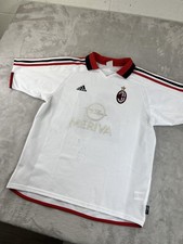 Maglia AC Milan 2003-04 Uomo Maglia Calcio Grande Adidas PIRLO 21 Meriva Serie A