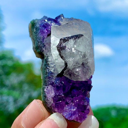 Geode ametista naturale 53g - naturale,
