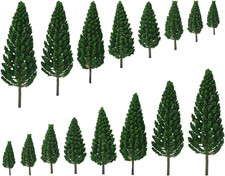 16 Pezzi Alberi Modellismo