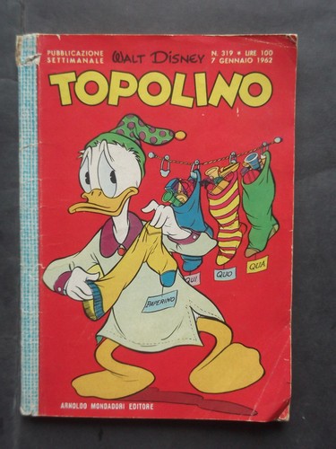 Topolino libretto 319 1962 - topolino,