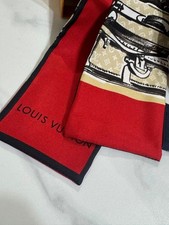 Sciarpa di seta Louis Vuitton