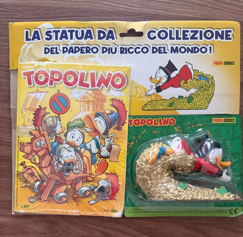 Topolino 3677 con statua - 3677, di