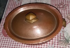 Antico Tegame Pentola  Rame