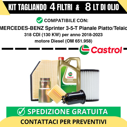 Tagliando per mercedes benz - tagliando,