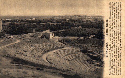 Siracusa teatro greco nv - greco,