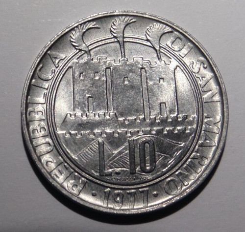 San marino lire 1977 - lire,