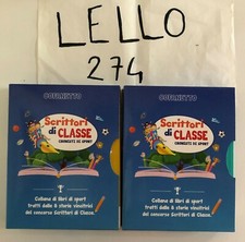 2Cofanetti Completi "SCRITTORI DI CLASSE, CRONISTI DI SPORT" 8 Volumi Conad 2018
