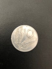MONETA ITALIA 10 LIRE DEL 1956. RARA. PIU' CHE BUONA!