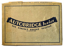 Autobridge Junior Bridge - 24 lezioni - senza istruzioni - vintage 1937