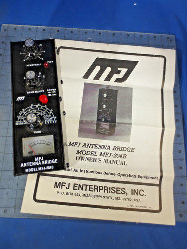 Mfj antenna bridge - mfj,