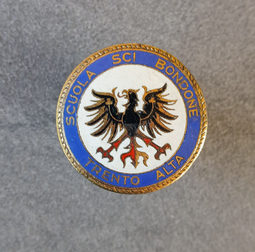Distintivo scuola sci bondone - scuola,