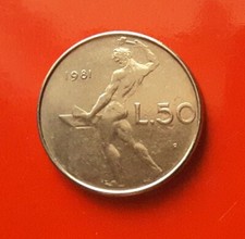 50 LIRE 1981 ERRORE - MANCANZE