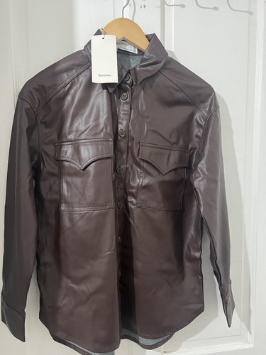 Giacca pelle nera - pelle, xs
