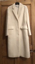 Cappotto lungo Zara ecrù