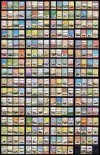 500 AUTO DIVERSE Auto 100 Leader del Mondo MNH Collezione Francobolli Auto Mint