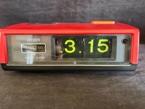 Vintage citizen flip clock - flip, 8rd