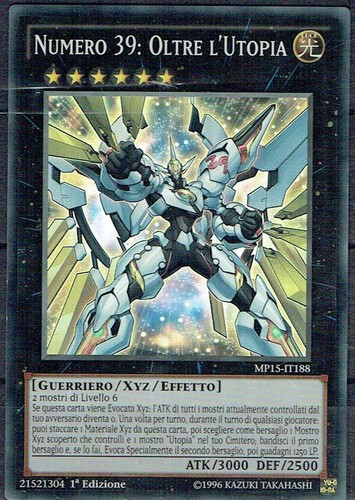 Carta mp15 numero - mp15, 39