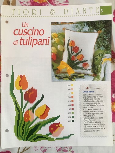 Schema punto croce ricamo - schema,
