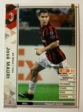 Josè MAURI Milan WCCF Panini 2017 2008 N.A20/51