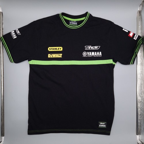 Shirt nera yamaha tech - t-shirt,