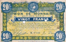 20 Francs - Ville -