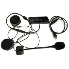 Bluetooth Stereo Con Microfono Musica e Chiamate Casco Scouter Moto No intercom