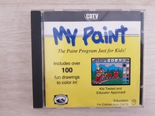 Amiga CDTV My Paint IMBALLO ORIGINALE Commodore CDTV Amiga CD32 CD 32 Mega RARO